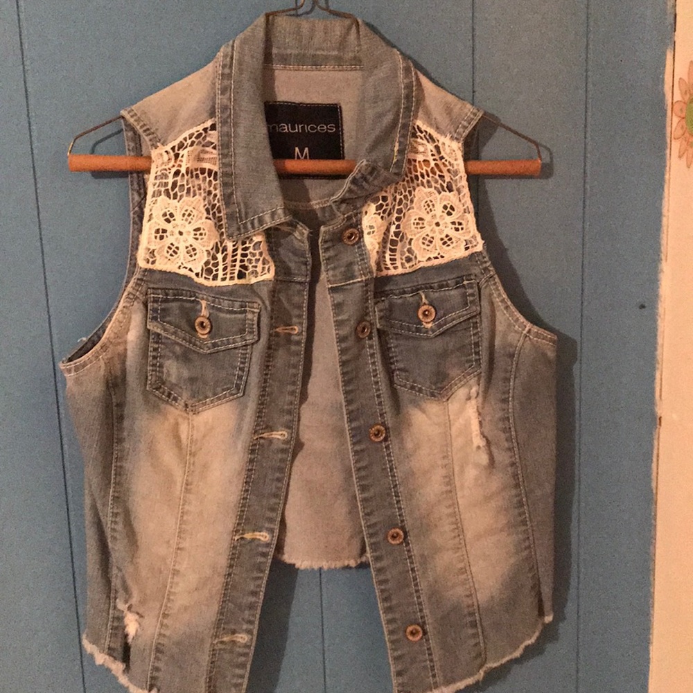 Denim vest